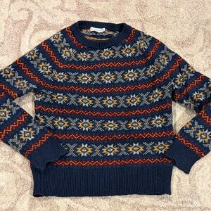 Crewcuts Multicolor Patterned Crewneck Sweater (6)